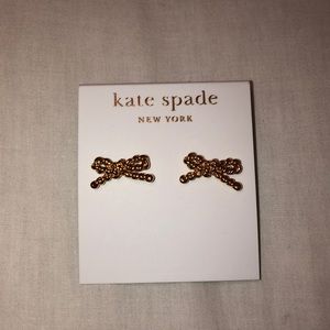 NEVER WORN: Kate Spade Bow Earrings